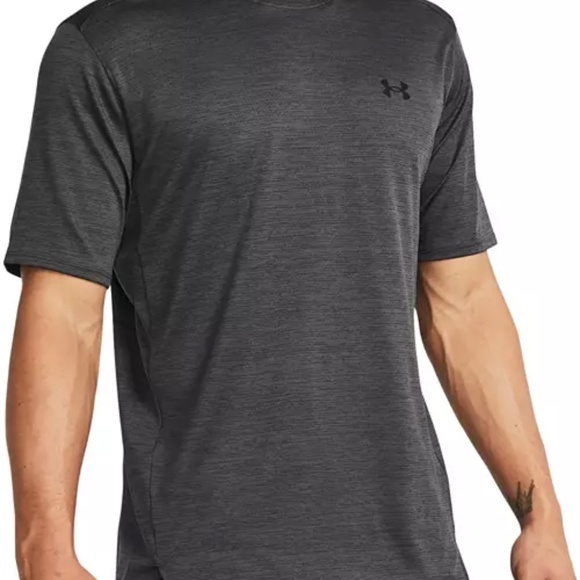 Under Armour Men's Tech Vent Short Sleeve T-Shirt - Castlerock/Black XL - Picture 1 of 4
